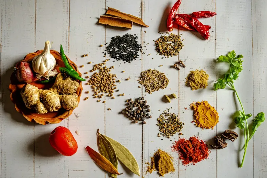 Assorted whole spices