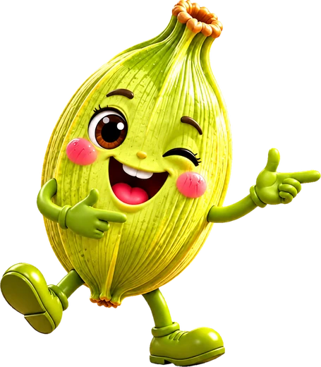Mahalakshmi Spices cardamom mascot